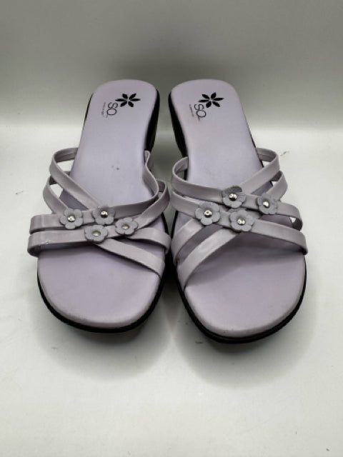 Shoe Size 7.5 Purple Sandals
