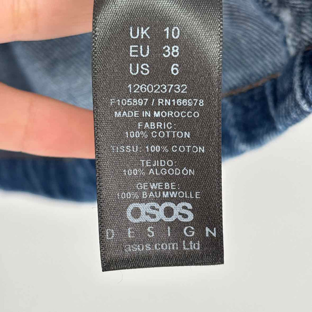 Size 6 Asos Blue Denim Shirt