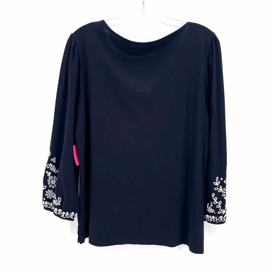 Size L Talbots Navy Shirt