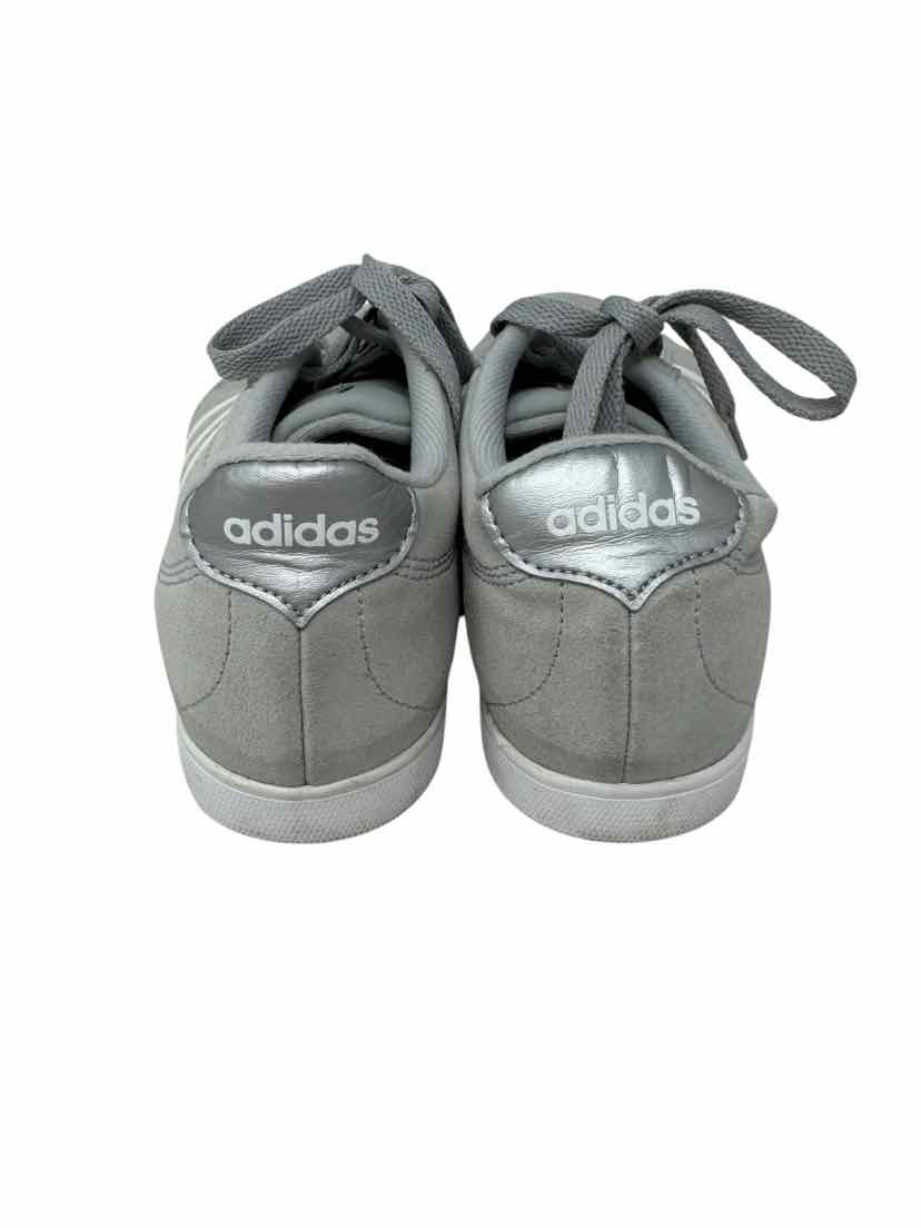 Shoe Size 9 Adidas Gray Suede Sneakers