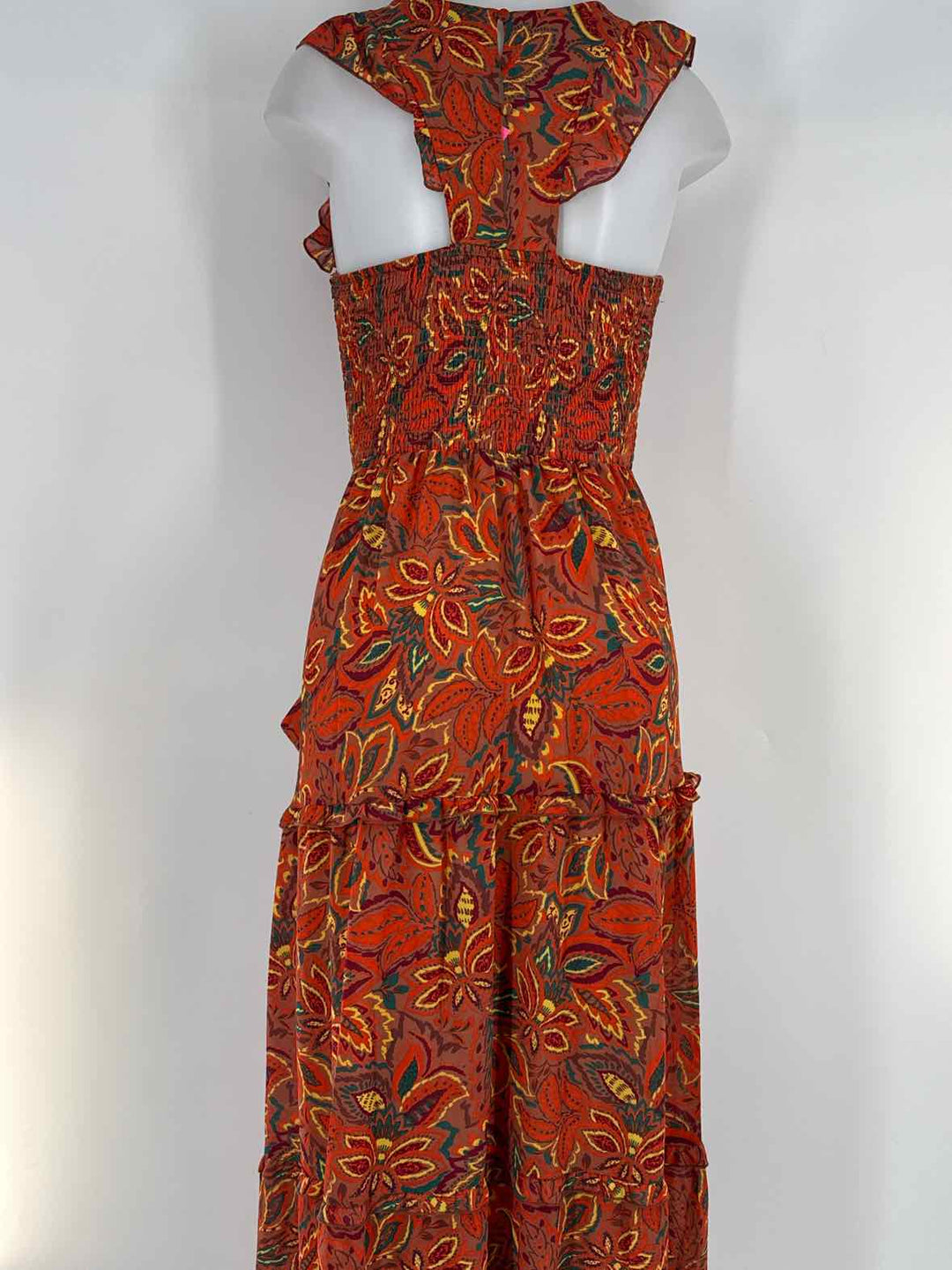 Size M MELLODAY Orange Dress