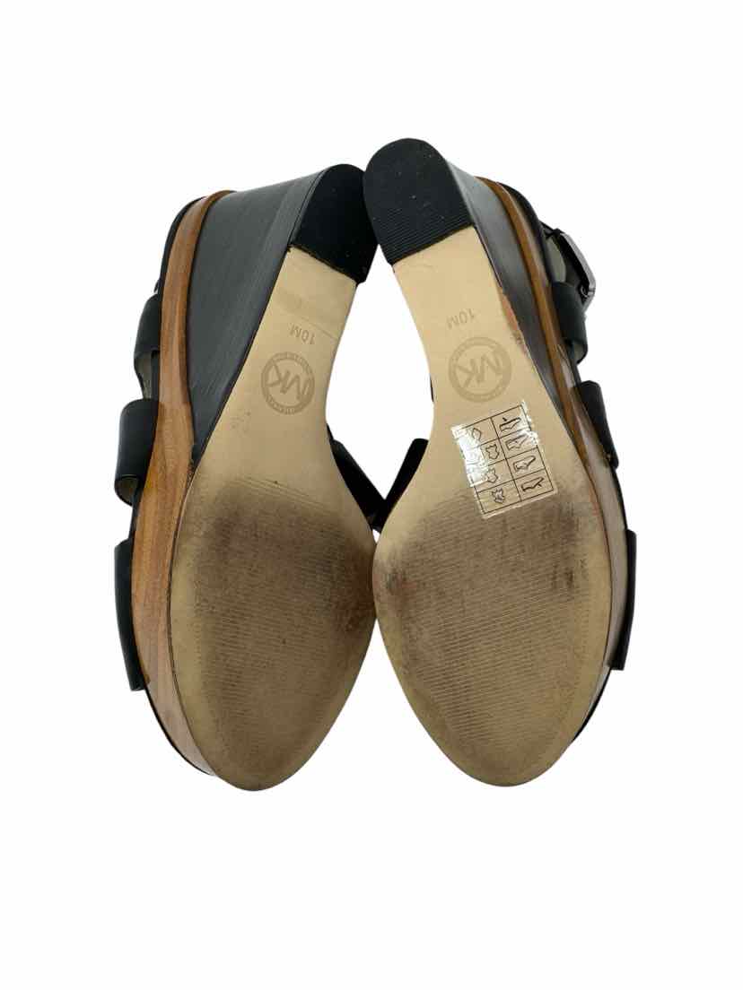 Shoe Size 10 Michael Kors Black Sandals