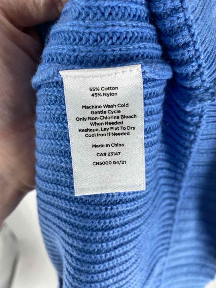 Size XL Talbots Blue Knit Sweater