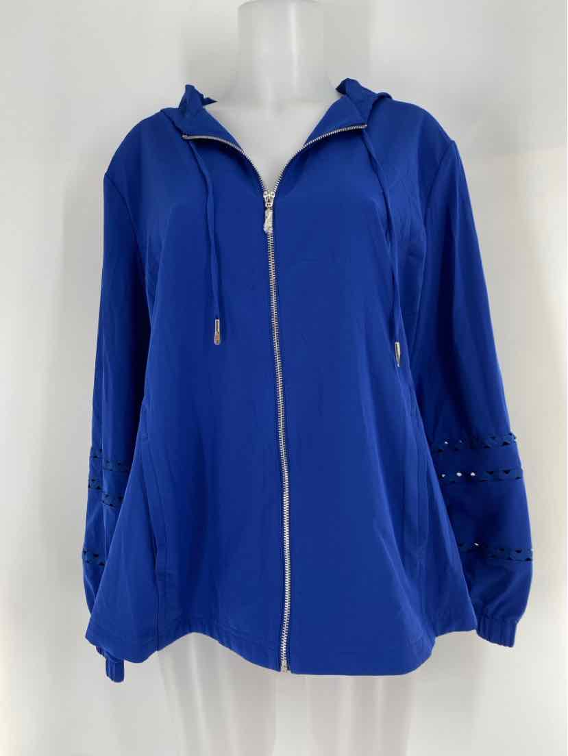 Size 16 Chico's Blue Jacket