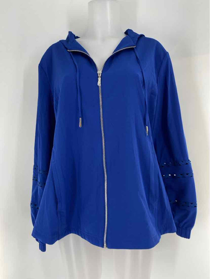 Size 16 Chico's Blue Jacket
