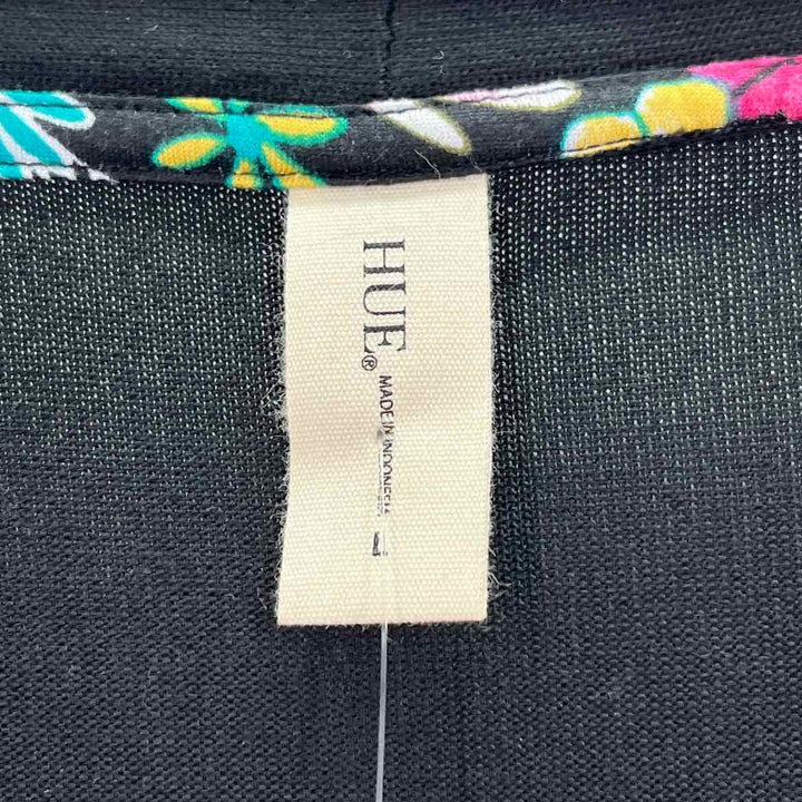 Size L HUE Black Knit Pajamas