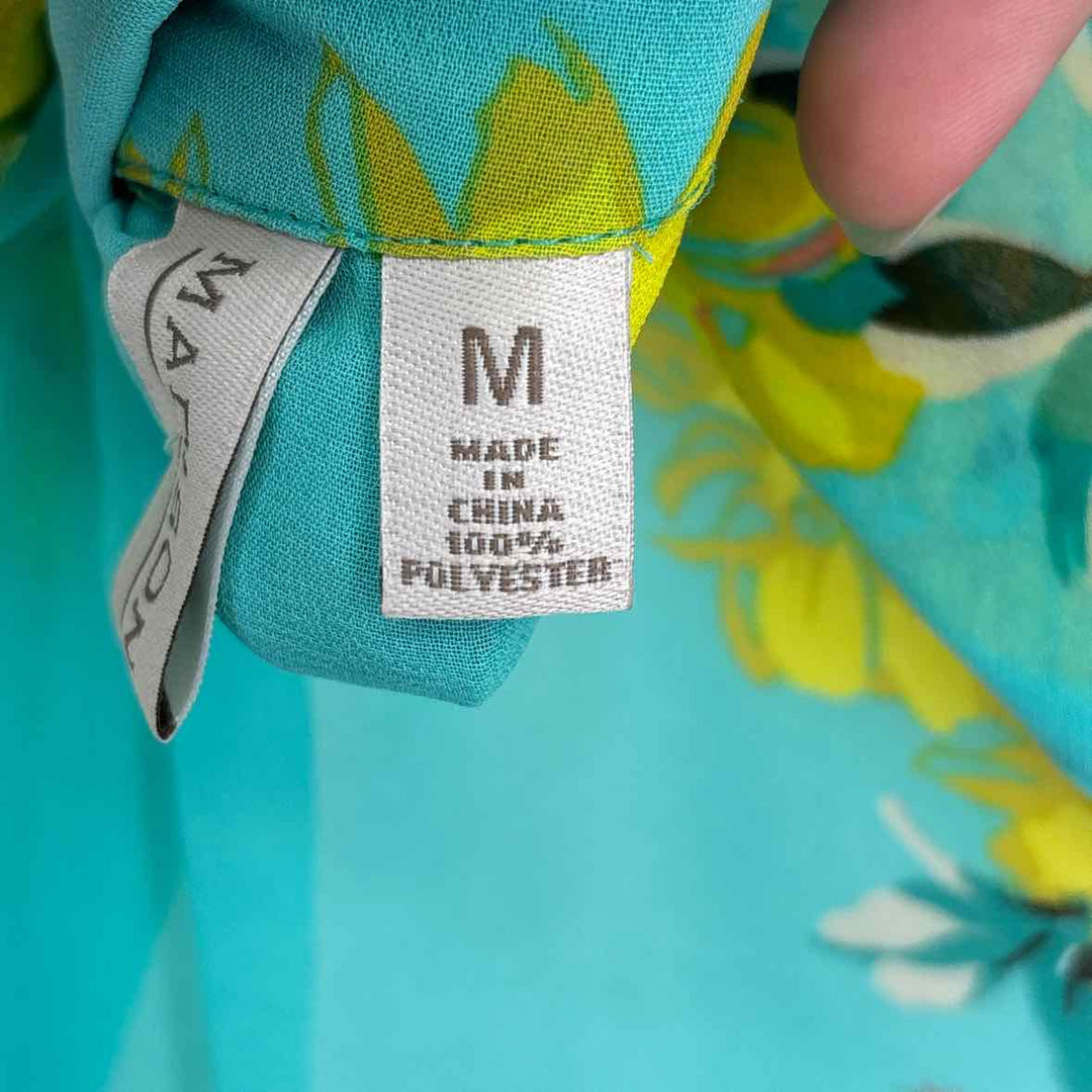 Size M MADISON Turquoise Shirt