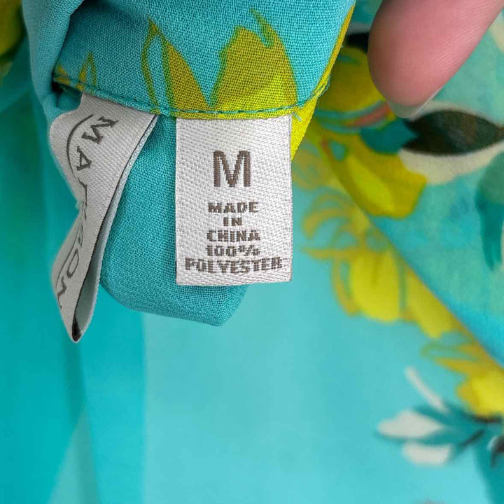 Size M MADISON Turquoise Shirt