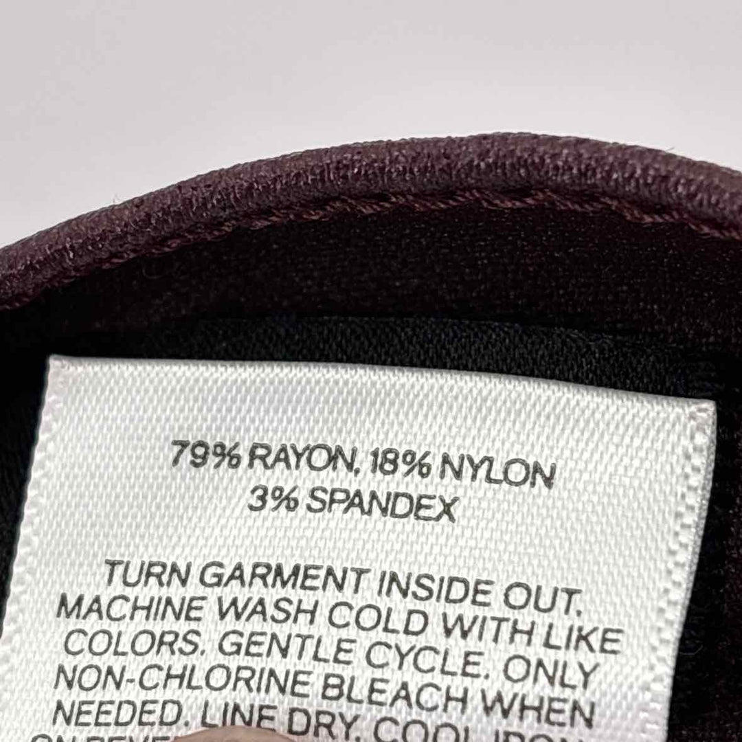 Size 10 EXPRESS Burgundy Jeans