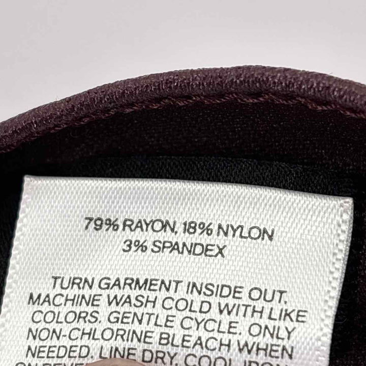 Size 10 EXPRESS Burgundy Jeans