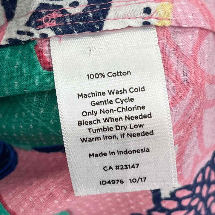 Size L Talbots PINK PRINT Shirt