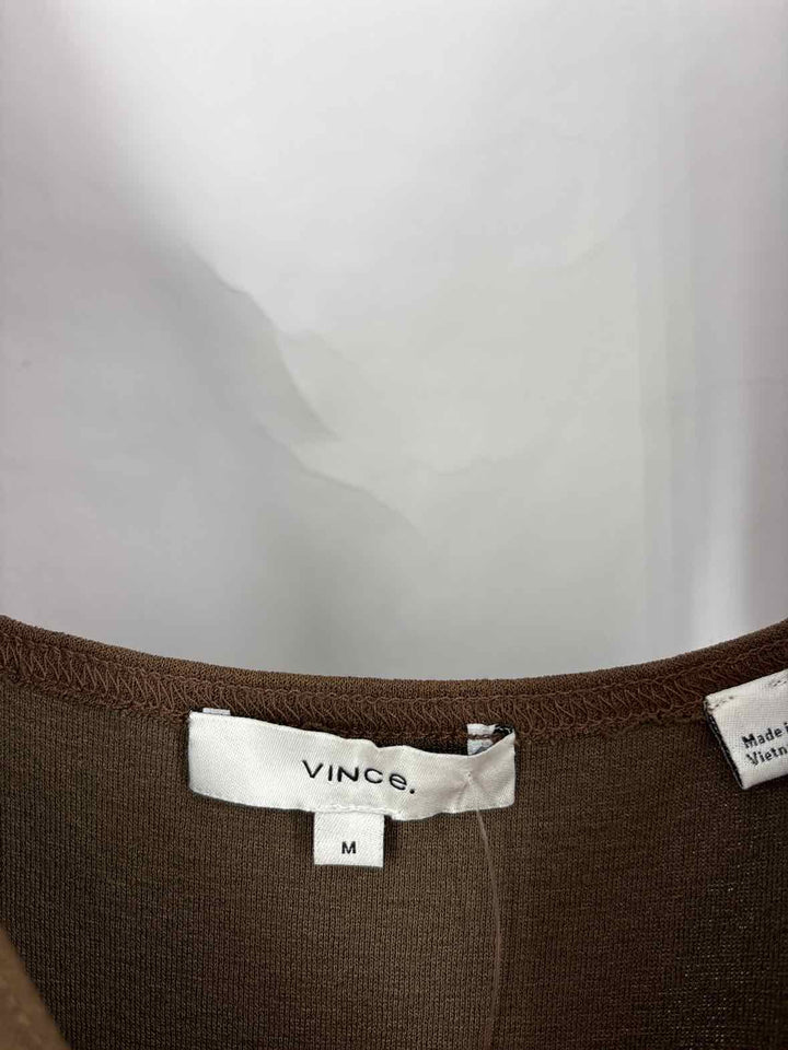 Size M VINCE Brown Dress