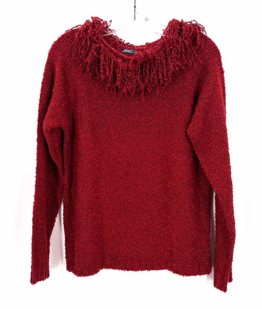 Size S/M Burgundy Sweater