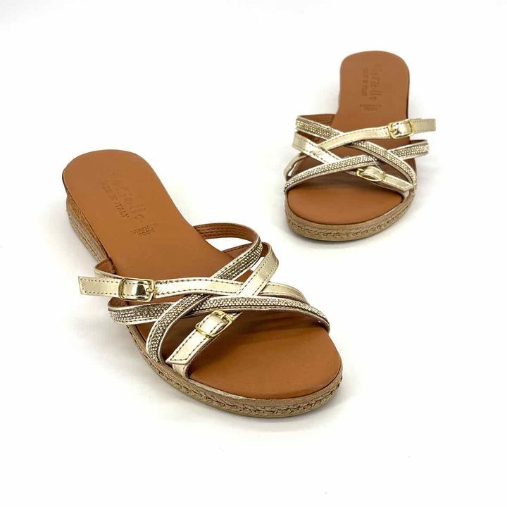 Shoe Size 9 Gold Sandals