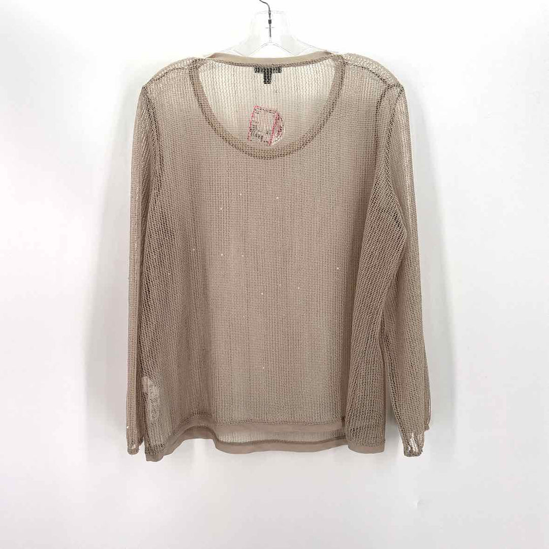 Size L Tan Sweater
