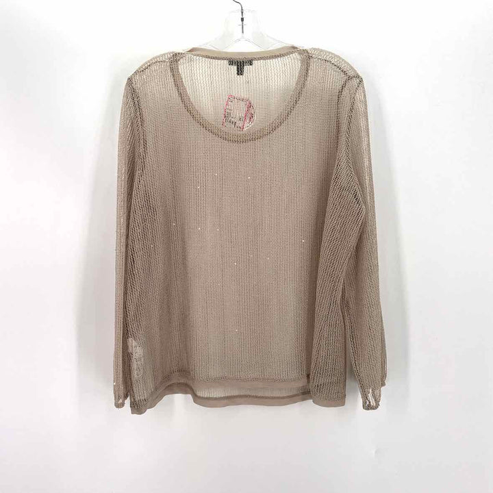 Size L Tan Sweater