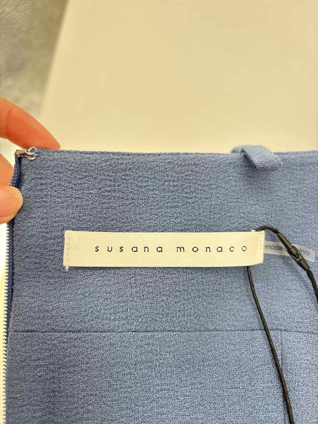 Size M Susana Monaco Blue Dress