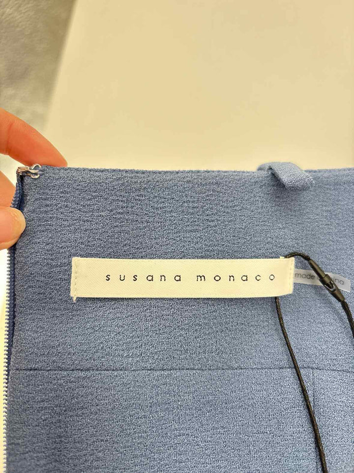 Size M Susana Monaco Blue Dress