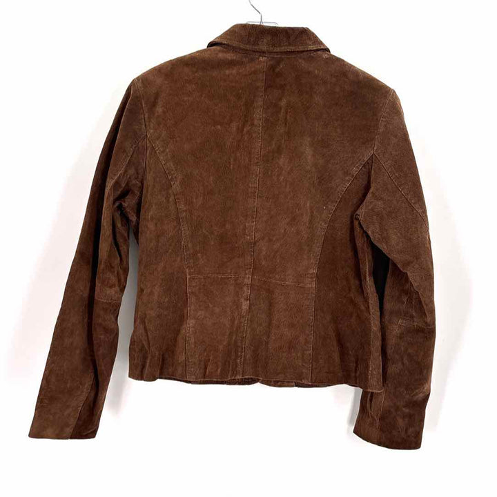 Size M Brown Leather Jacket