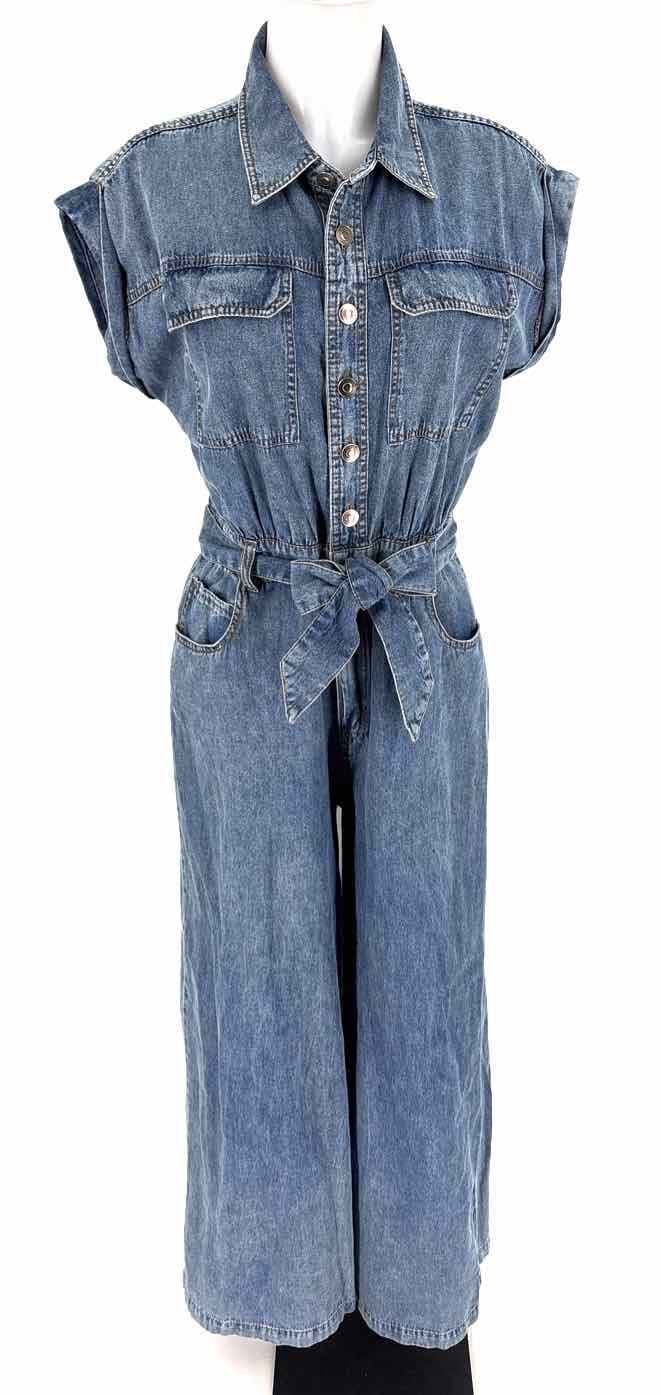 Size S Blue Denim Pants