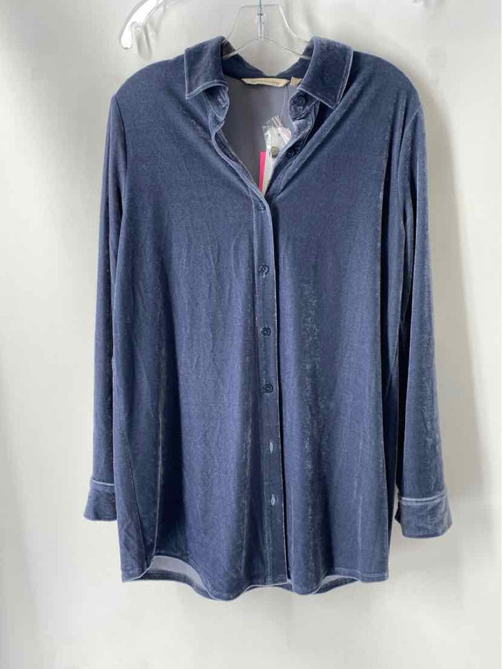 Size S SOFT SURROUNDINGS Blue Shirt