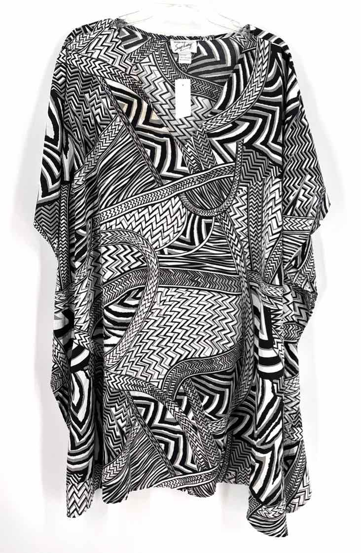 Size One Size Black/White Cardigan