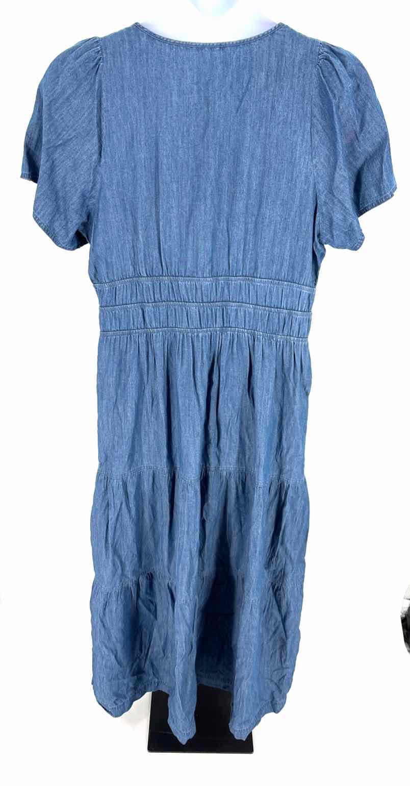 Size 16 TOMMY HILFIGER Blue Chambray Dress
