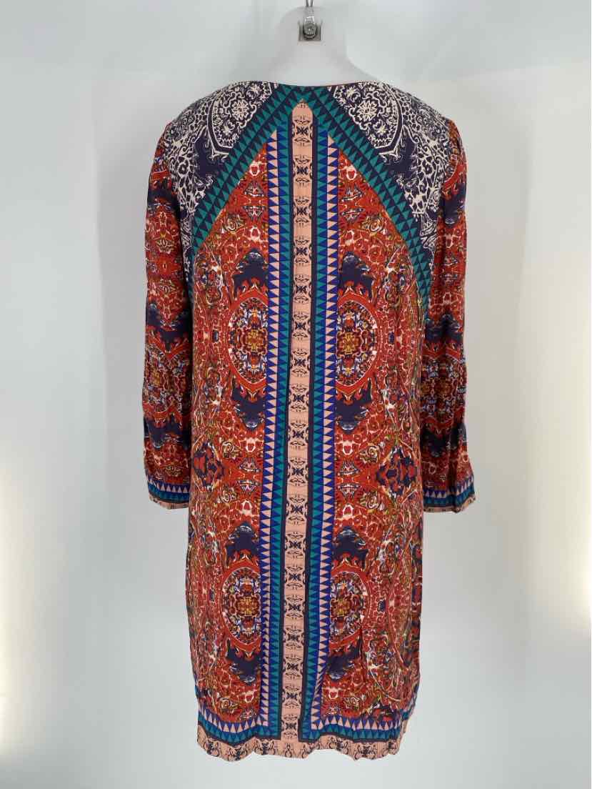 Size 10 CREMIEUX Multi-Color Dress