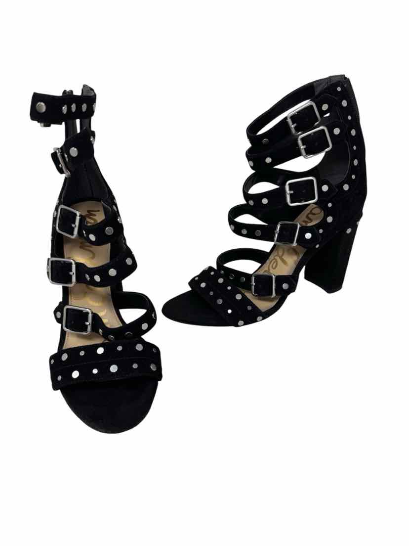Shoe Size 8 Sam Edeleman Black Sandals