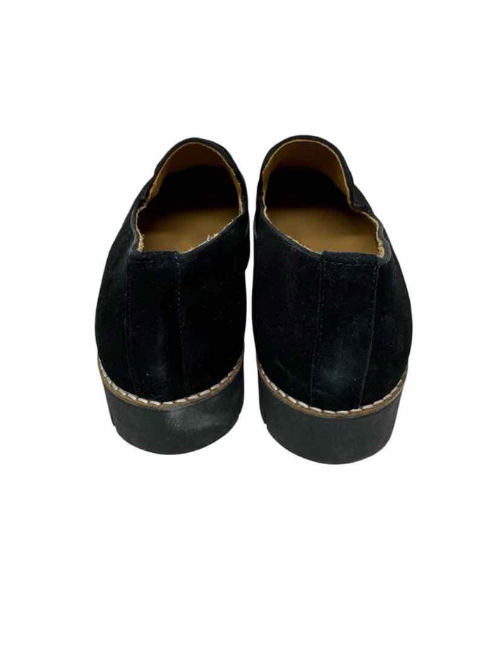 Shoe Size 10.5 Aqatalia Black Suede Flats