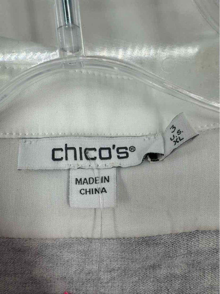 Size XL Chico's Gray Sweater