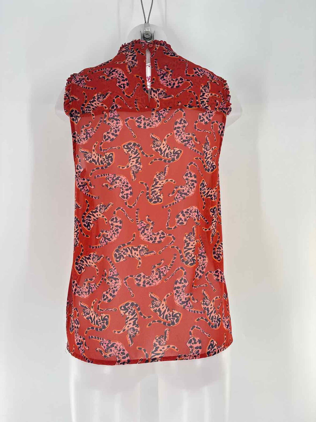 Size 6 MAEVE ORANGE PRINT Shirt