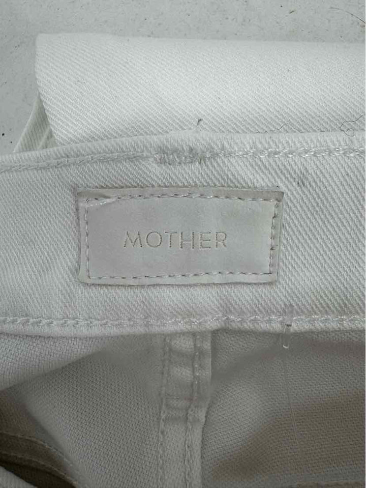 Size 31 MOTHER White Pants