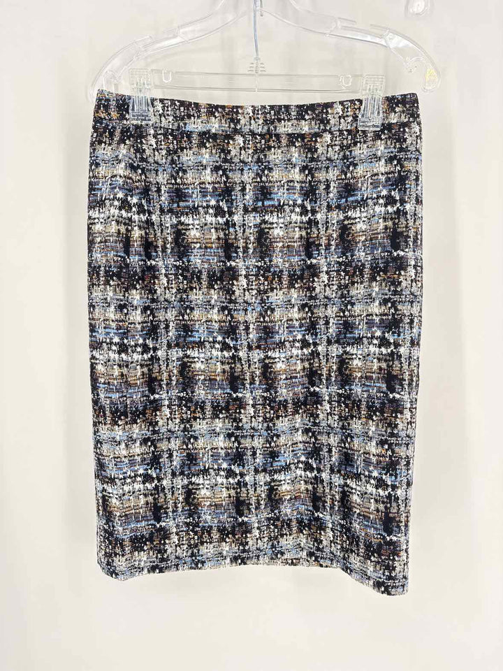Size 6 J Crew Multi-Color Skirt
