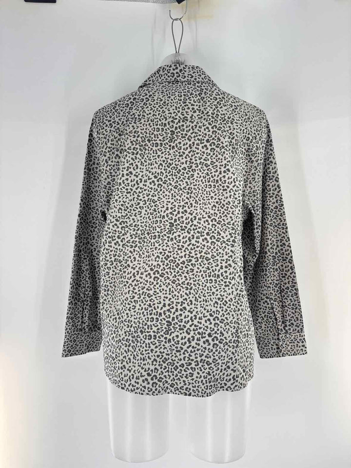 Size 14 Chico's gray print Shirt