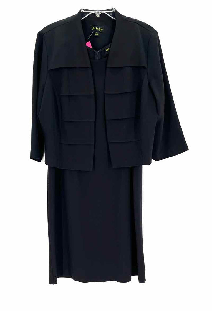 Size 16 Black 2 PC Dress