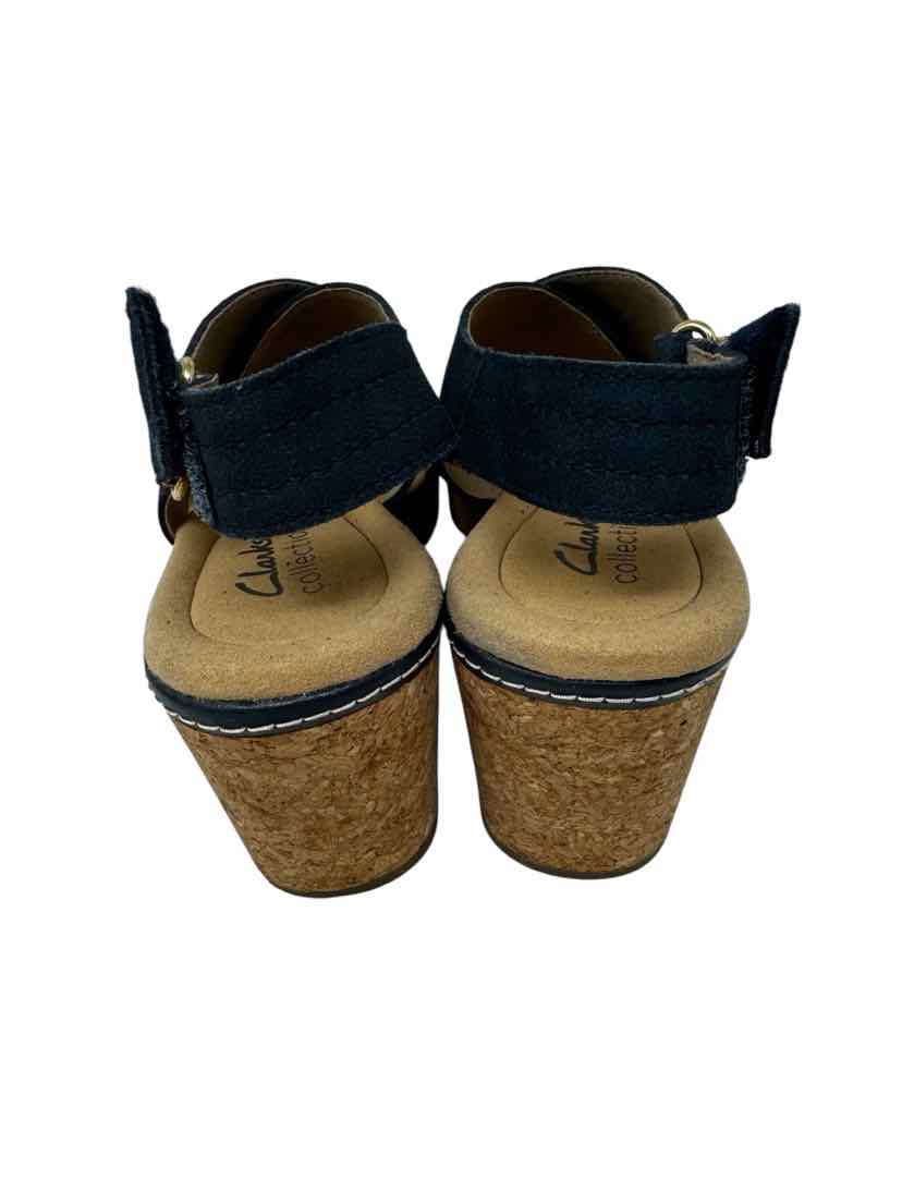 Shoe Size 7 CLARKS Navy Sandals