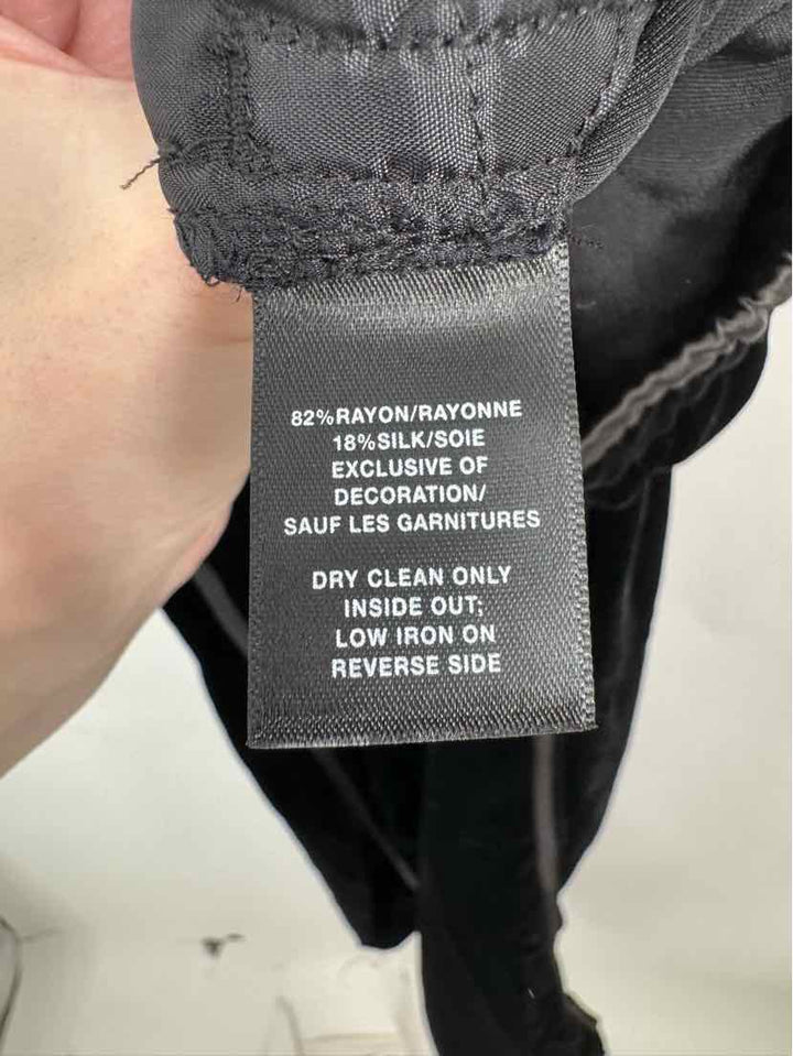 Size 2X LAFAYETTE Black Velour Pants