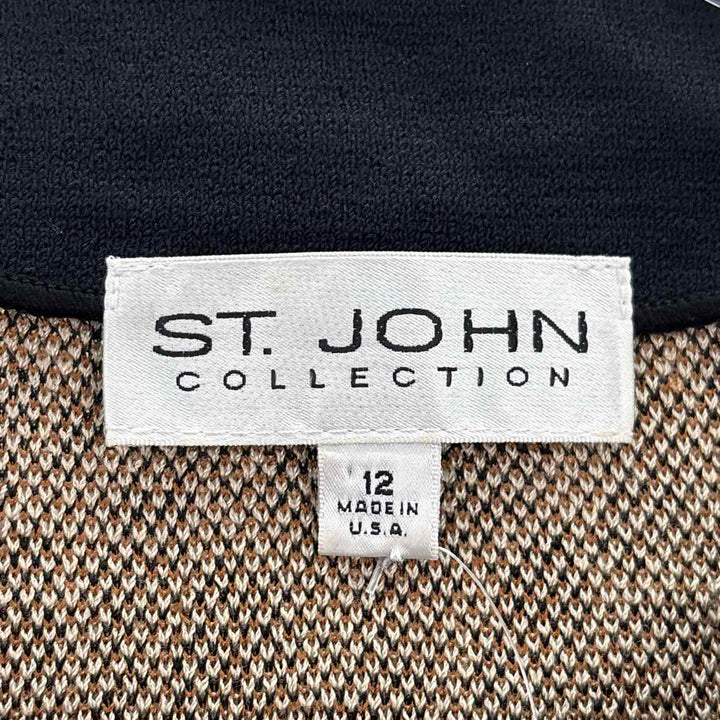 Size 12 ST JOHN Multi-Color Sweater