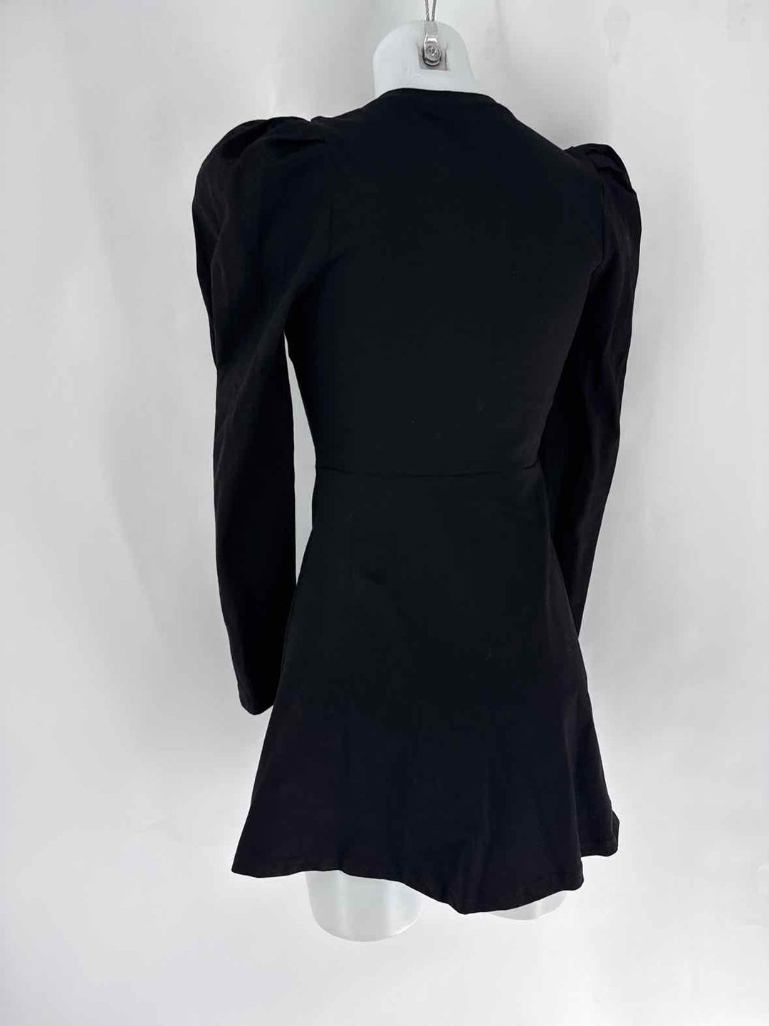Size S ENGLISH FACTORY Black Cotton Dress