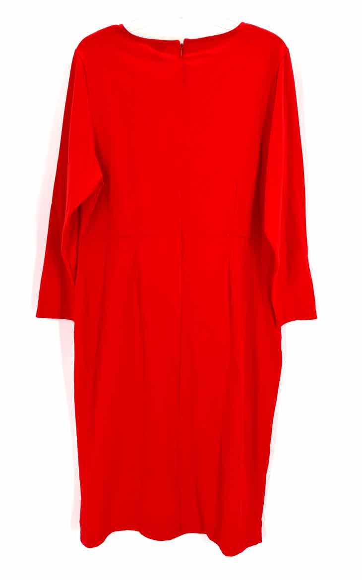 Size 18 J Crew Red Dress
