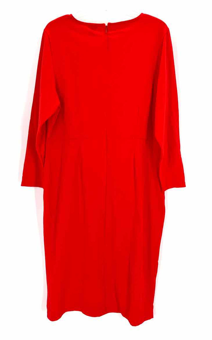 Size 18 J Crew Red Dress