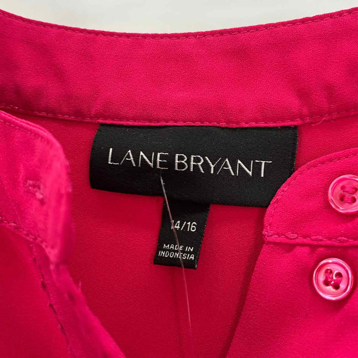 Size 14/16 LANE BRYANT Pink Shirt