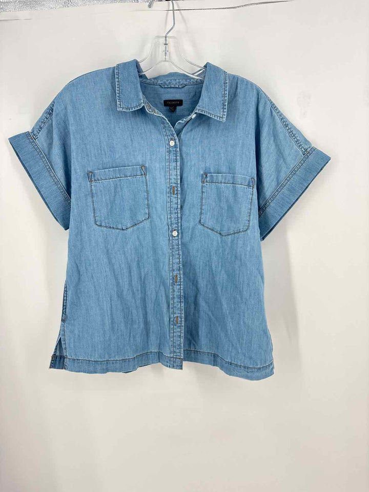 Size L Talbots Denim Shirt