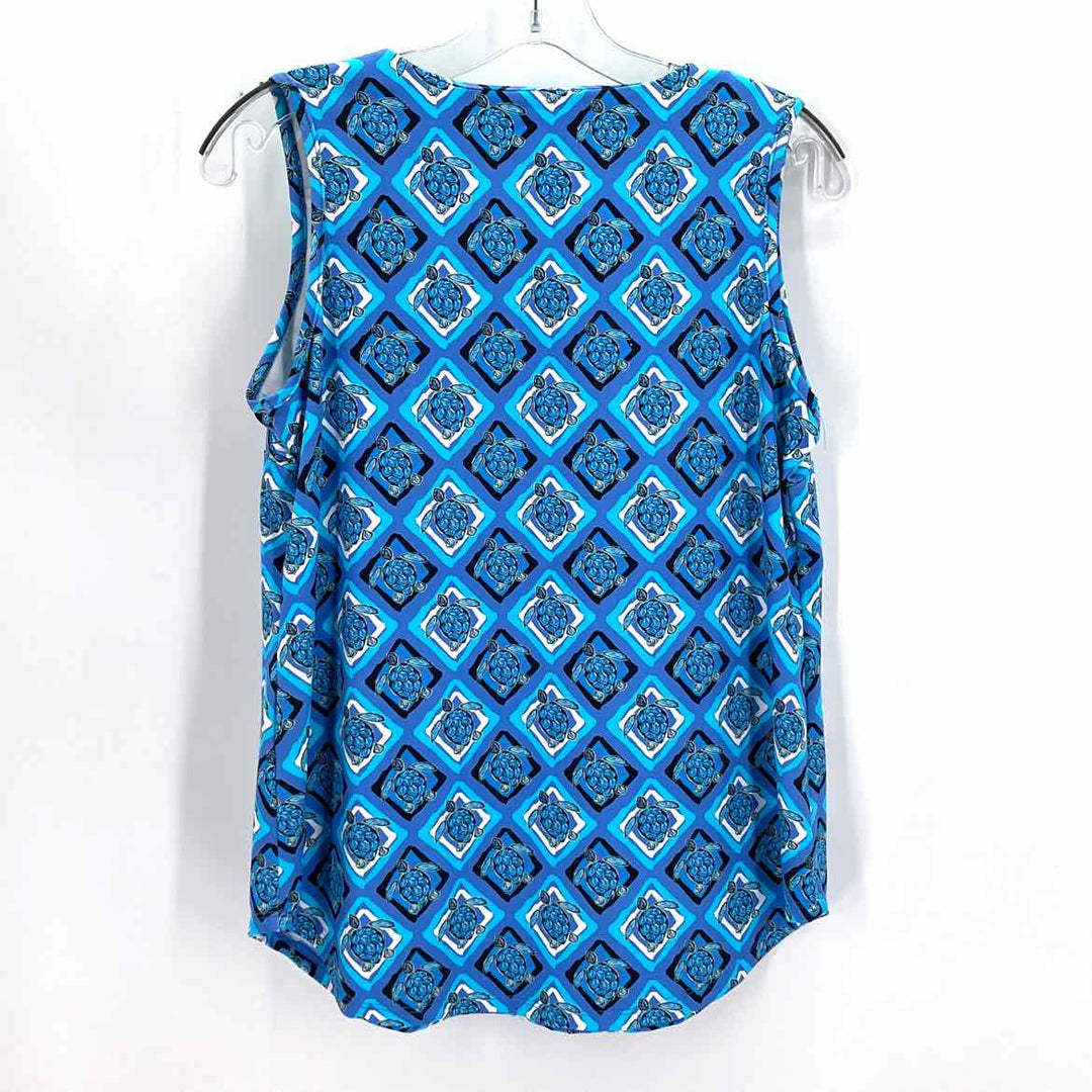 Size S Blue Print Shirt