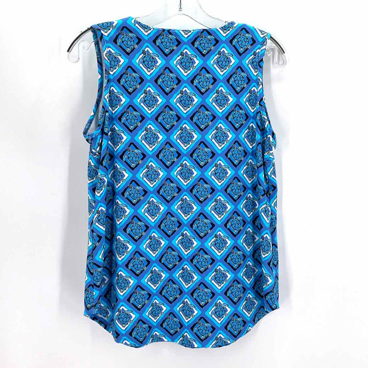 Size S Blue Print Shirt