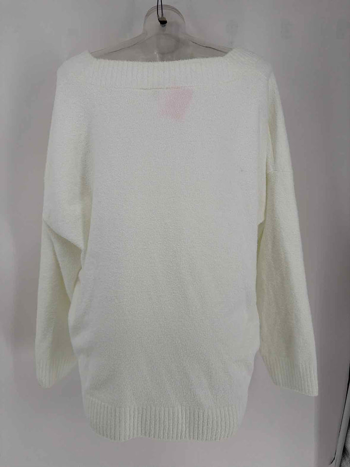 Size XL EBERJEY White Sweater
