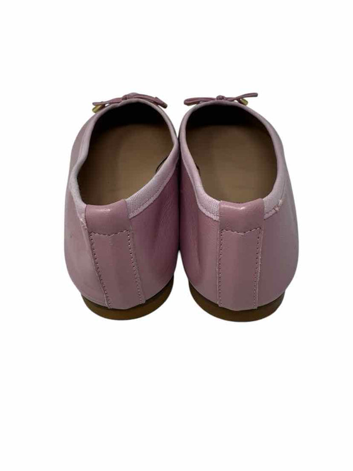 Shoe Size 40 Pink Leather Flats