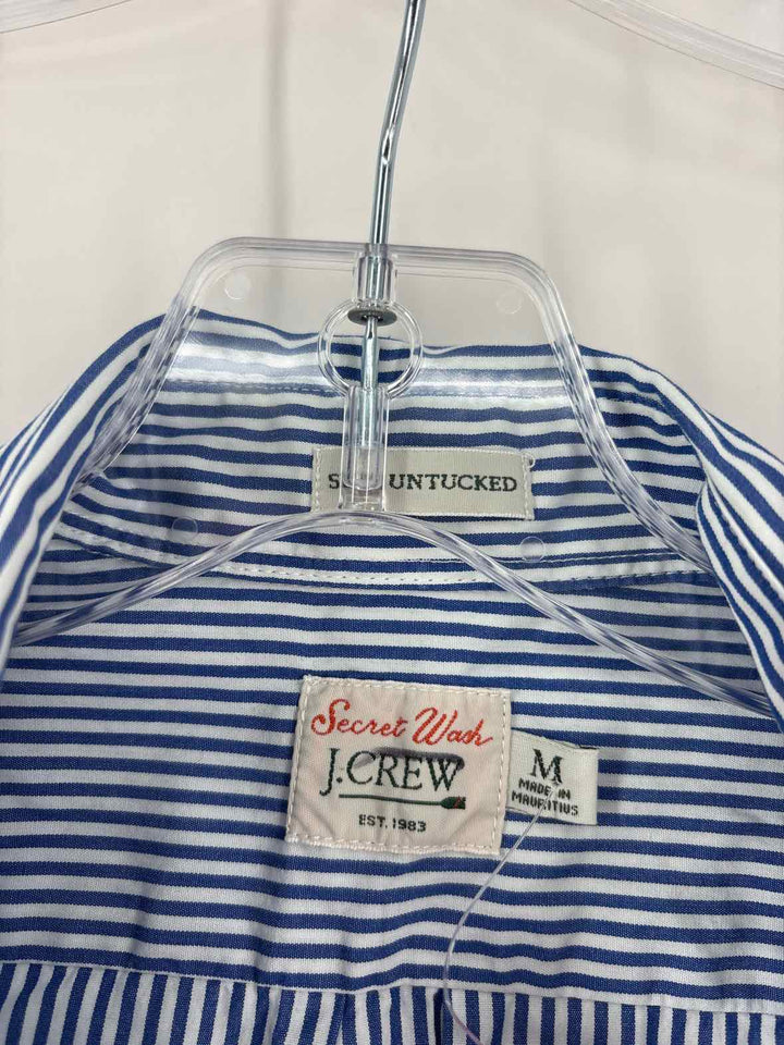 Size M J Crew Blue Shirt