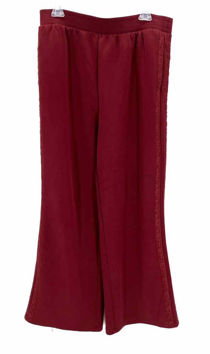 Size L ALL IN MOTION Wine Pants